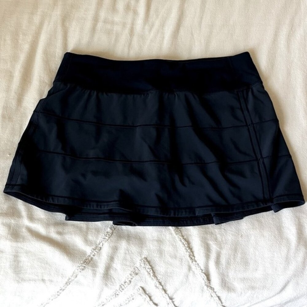 Lululemon Pace Rival Skirt Navy Blue Size 6